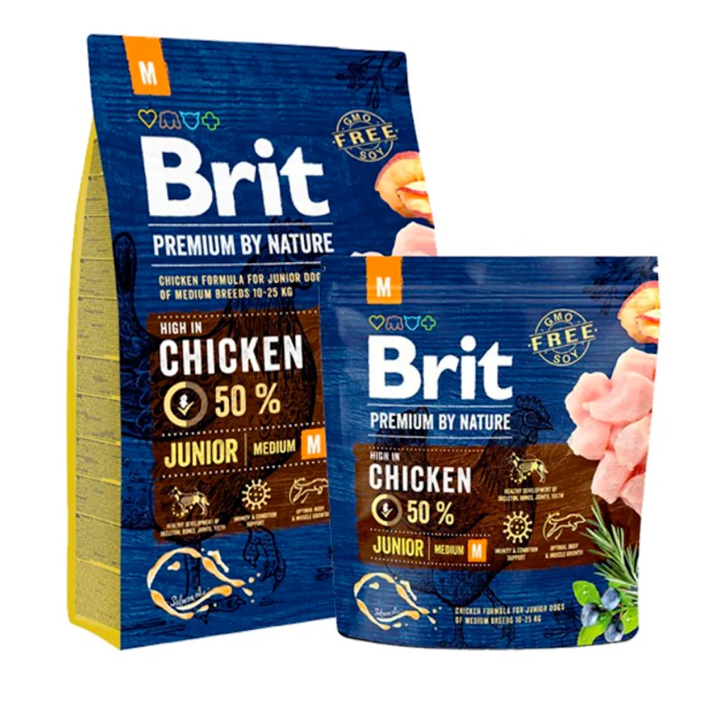 Brit Premium By Nature Junior Medium