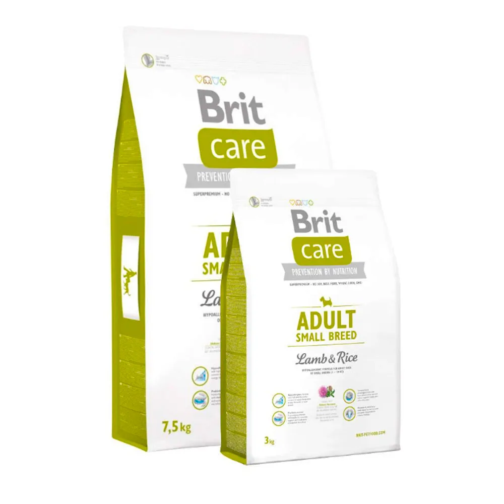 Brit Care Cordero y Arroz para Perros Raza Pequeña