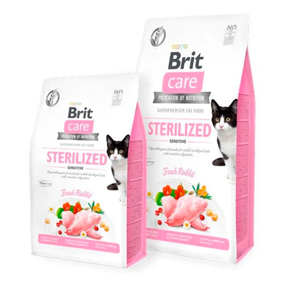 Brit Care Esterilizado Sensitive para Gatos