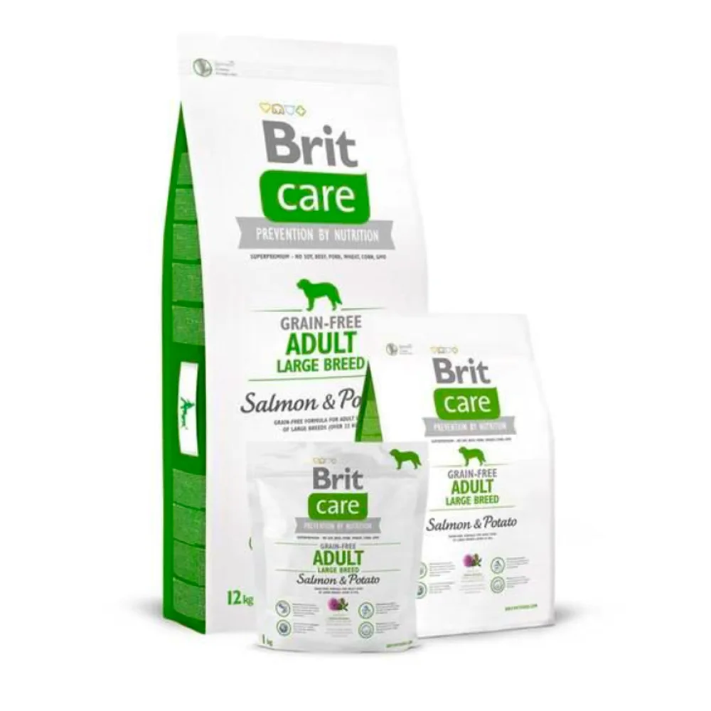 Brit Care Salmón y Papas Grain-Free para Perros Razas Grandes