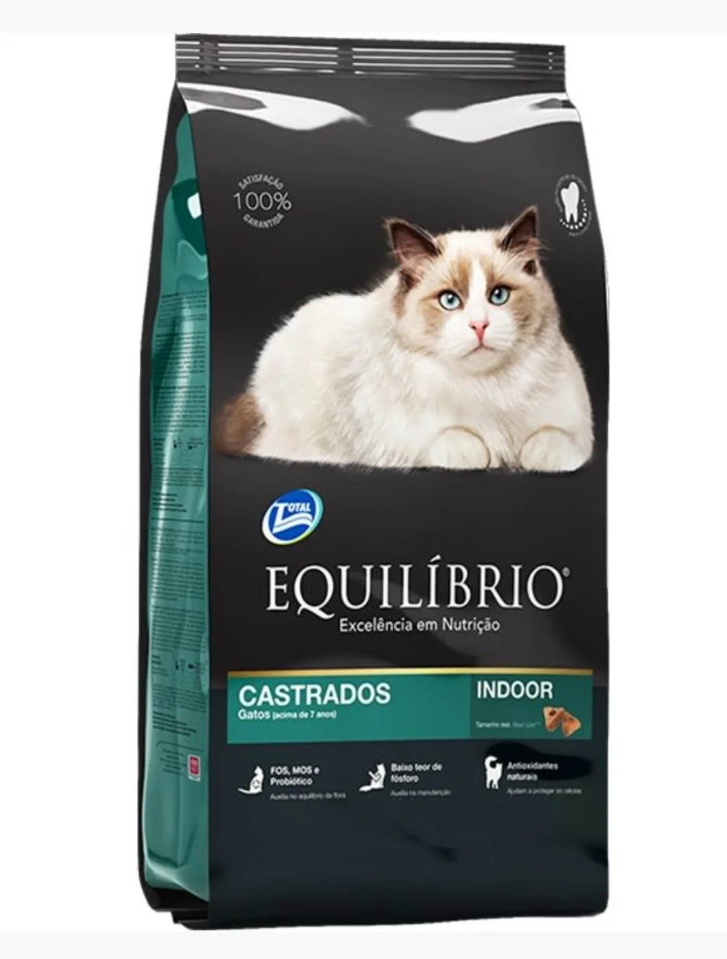 Equilibrio Gatos Castrados Senior 7+ 1.5 Kg