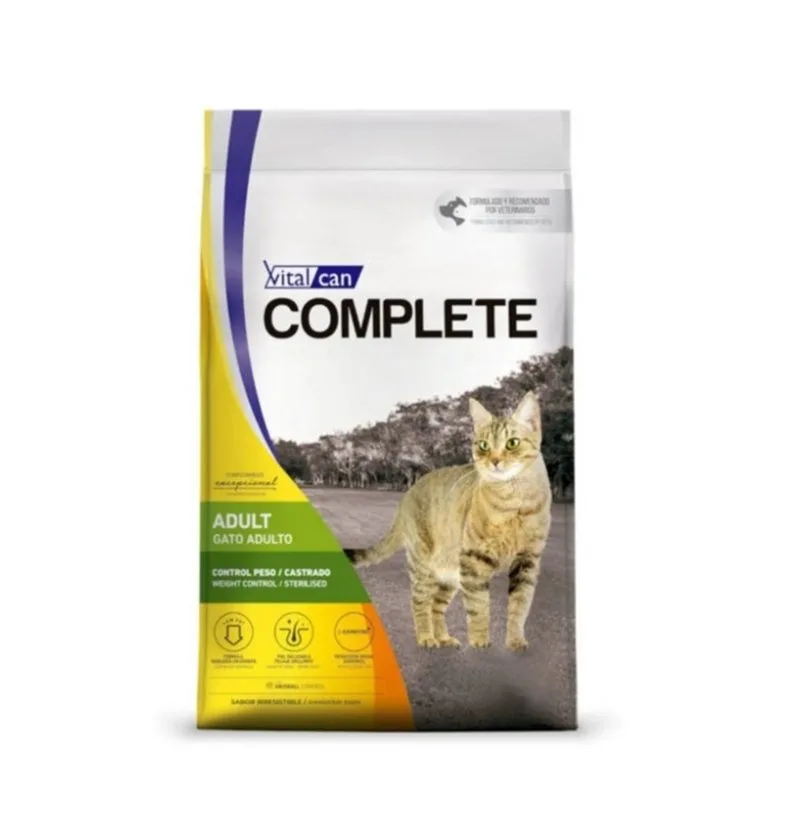 Vitalcan Complete - Gato Control De Peso - Castrado 7,5 Kg