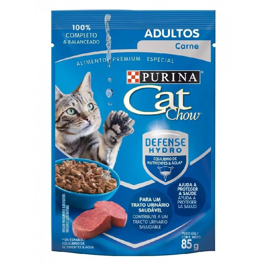 Cat Chow Adultos Carne 85 Gr