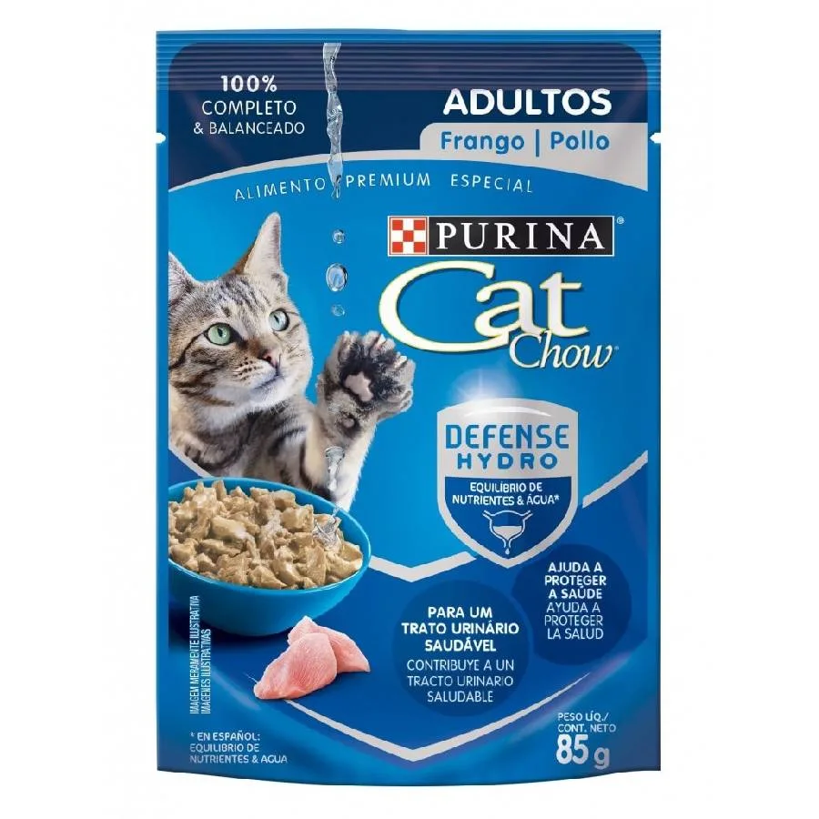 Cat chow adultos pollo 85 Gr
