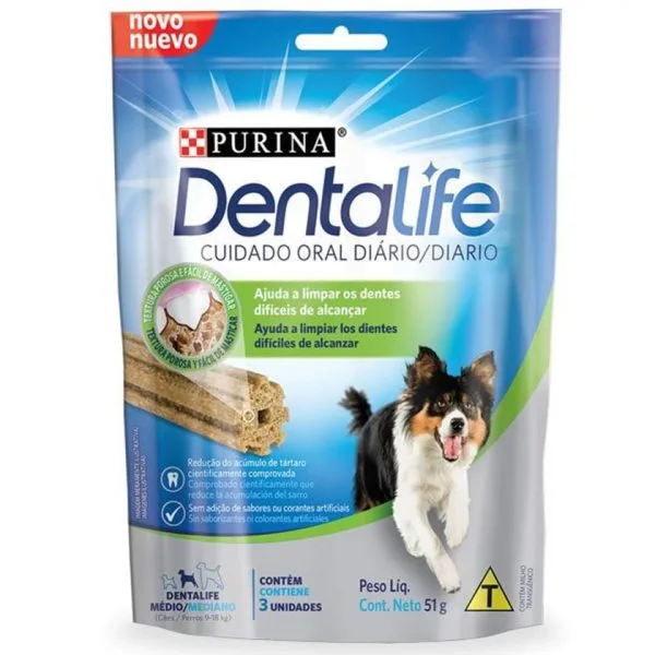 Purina Dentalife Razas Medianas 119 Gr