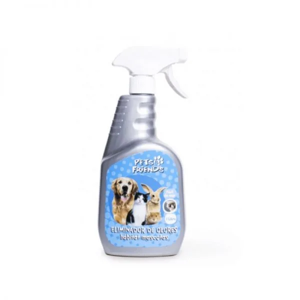 Pets & Friends Eliminador de Olores Habitat Para Mascotas - 1 Litro