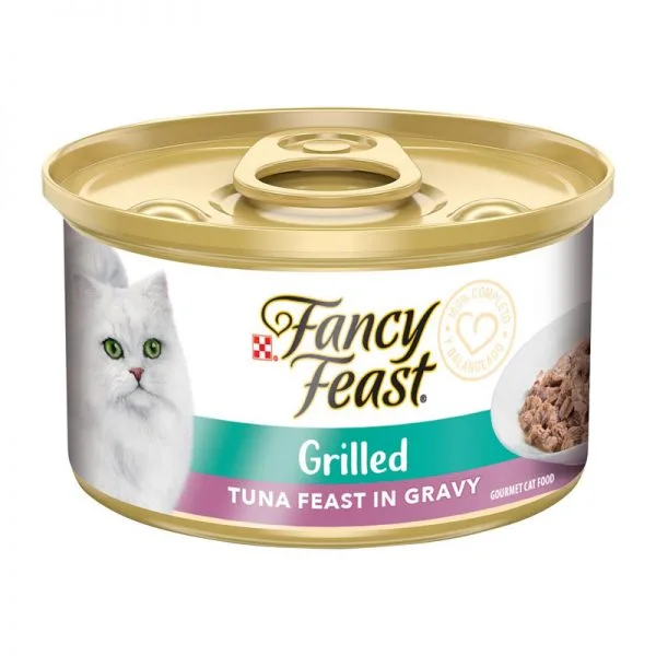 Fancy Feast - Petits Filets Atún para Gato Lata 85 Gr