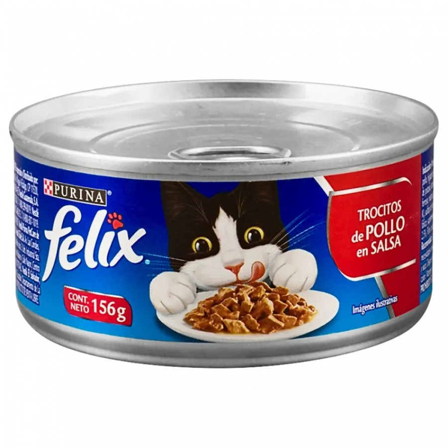 Felix Meaty Trocitos de Pollo en Salsa 156 Gr