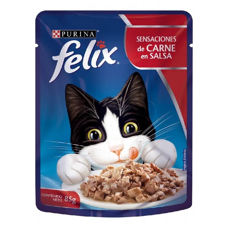 Felix pouch sensaciones de carne en salsa 85 Gr