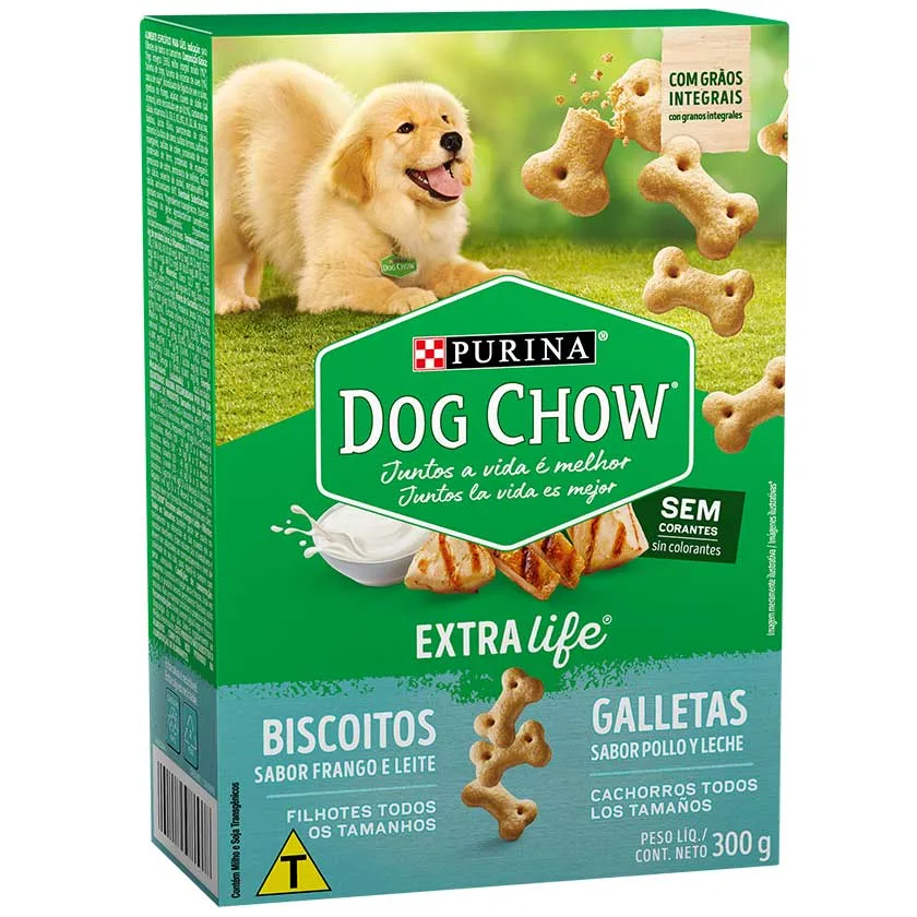 Galletas Para Perro Dog Chow Cachorros 300 Gr