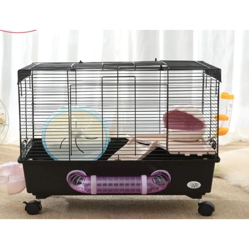 Jaula Hamster Premium Con Ruedas