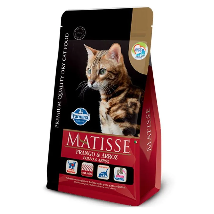 Matisse Farmina Felino Alimento Seco Frango & Arroz 2 Kg