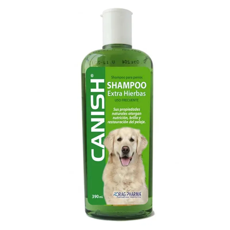 Shampoo Extra Hierbas Para Perros 390 Ml