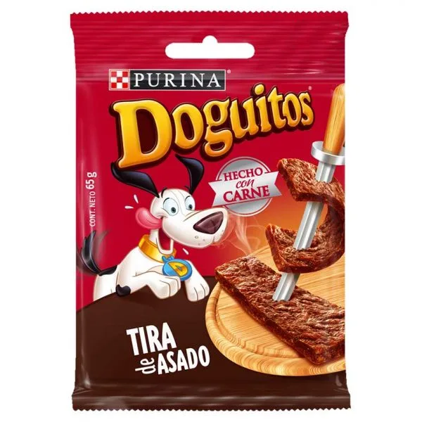 Snacks Para Perros Doguitos® Tira de Asado 65 Gr