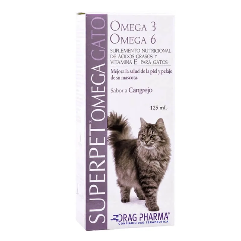 Superpet Omega Gato – Solución Oral 125 Ml