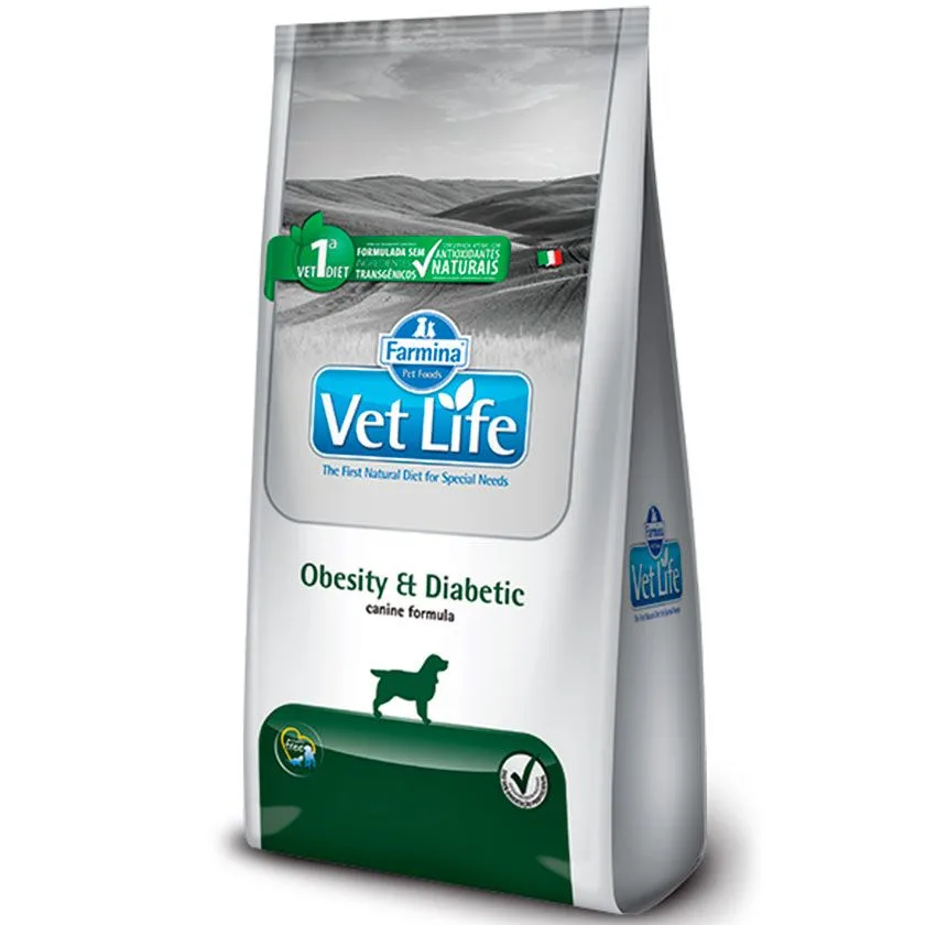 Vet Life Obesity Y Diabetic Perro