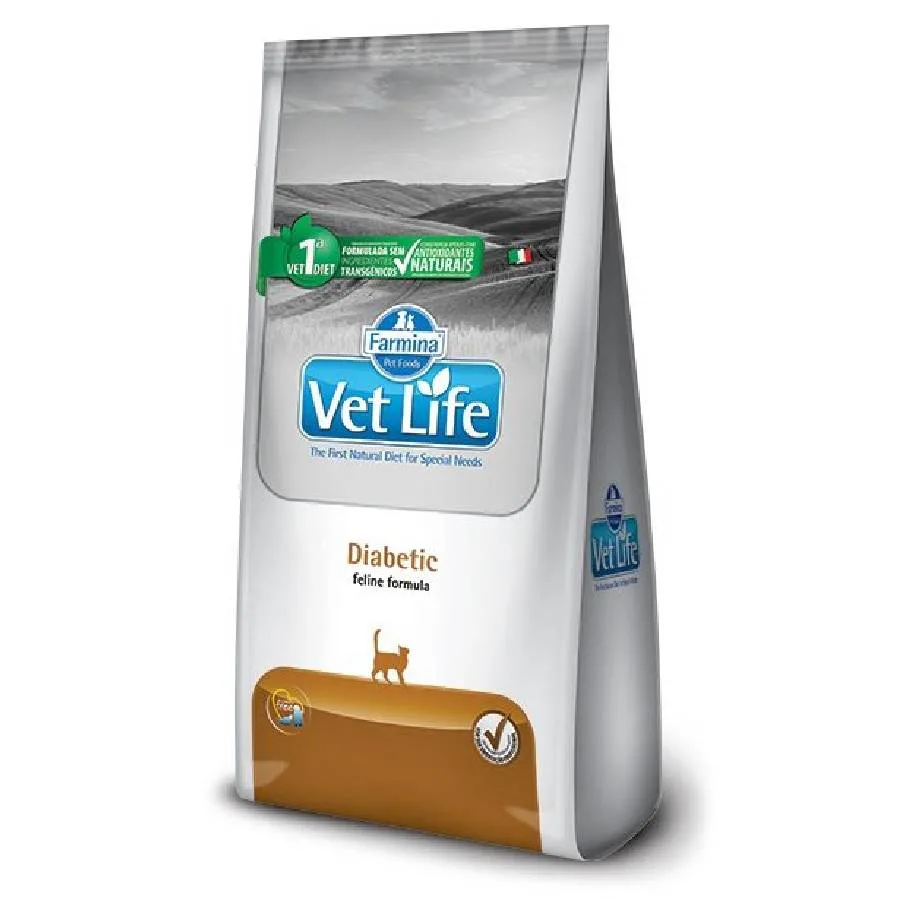 Vet life diabetic gato 2 Kg
