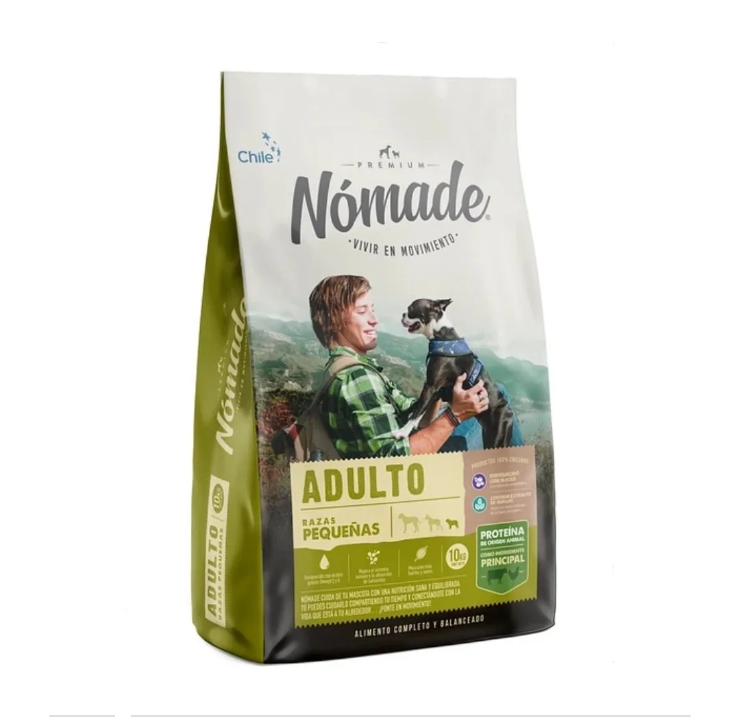Nomade Adulto Razas Pequeñas 10kg