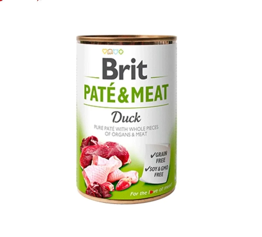 Brit Care Lata Paté & Meat Pato para Perros