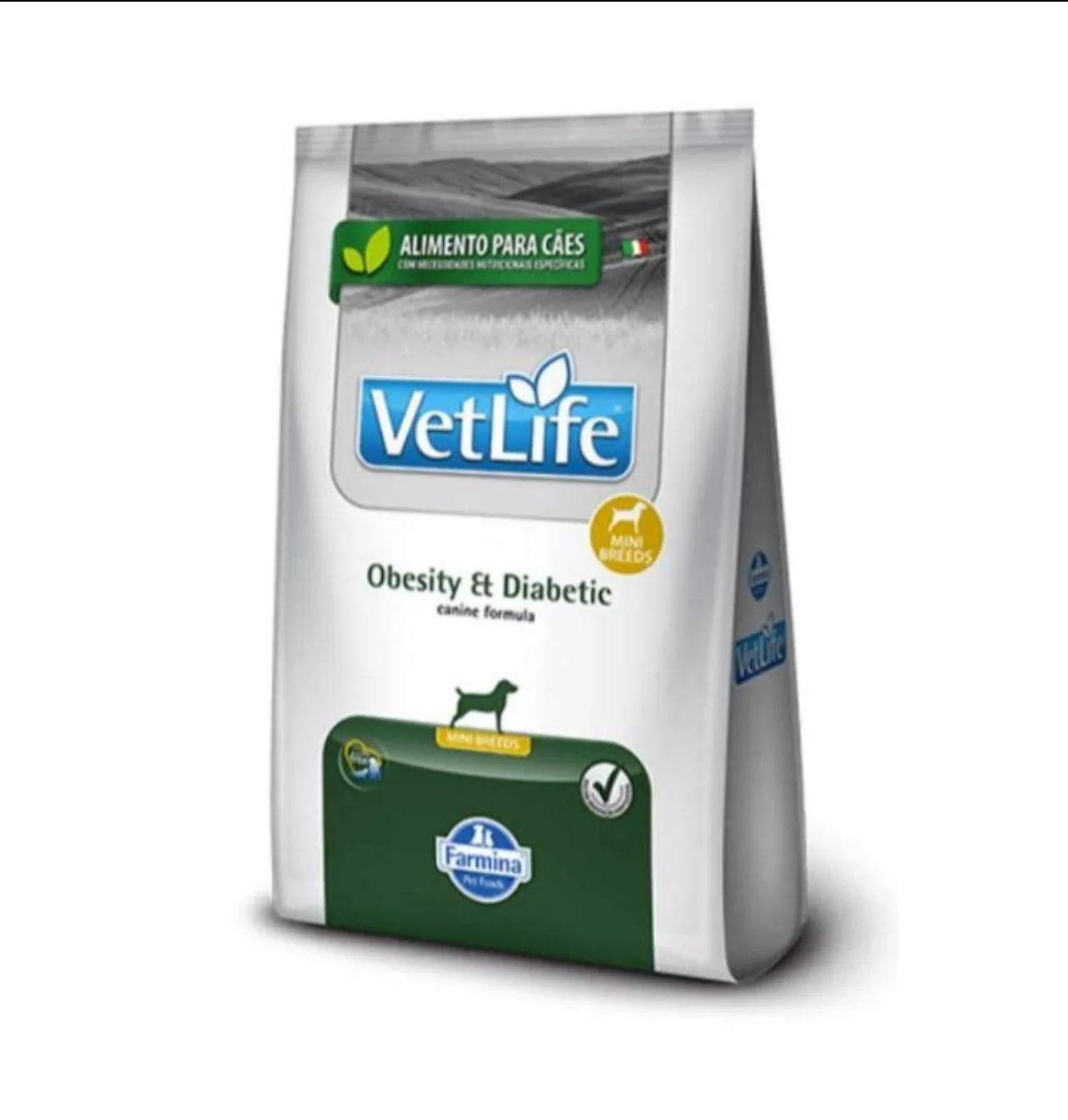 Vet life Obesity & Diabetic para perros razas mini 2 Kg