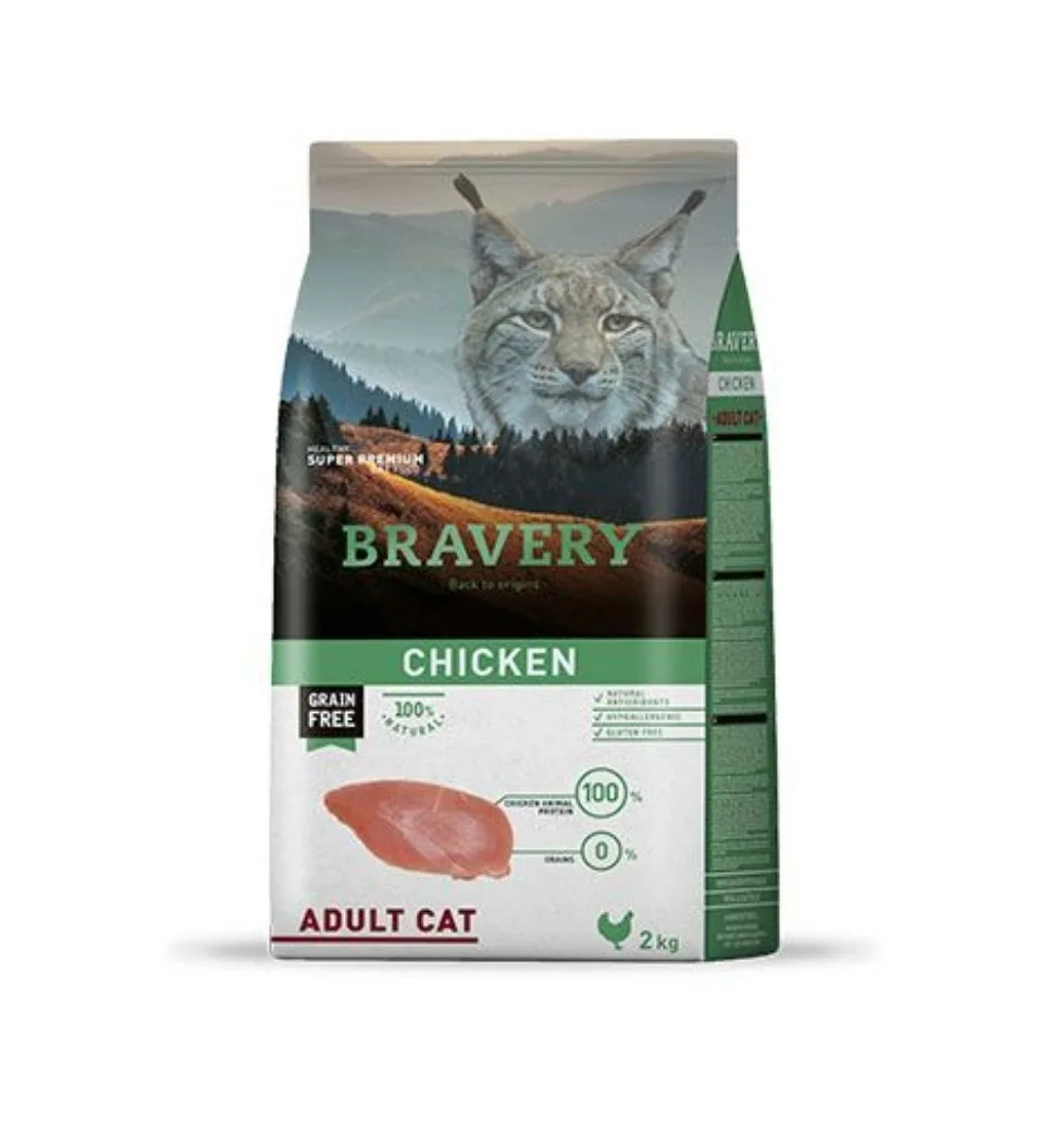 Bravery chicken Gato Adult 2 Kg